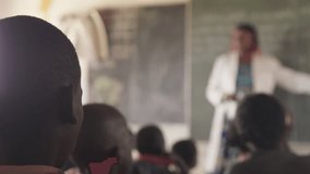 African students in the classroom. Cameroon. Africa - Powered by Shutterstock - Get 15% off with code: PIKWIZARD15