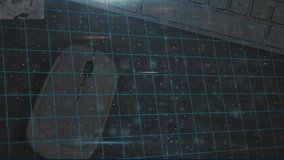 Animation of cyber attack warning text and data processing with padlocks and fingerprints. Global cyber security, connections, computing and data processing concept digitally generated video. - Powered by Shutterstock - Get 15% off with code: PIKWIZARD15