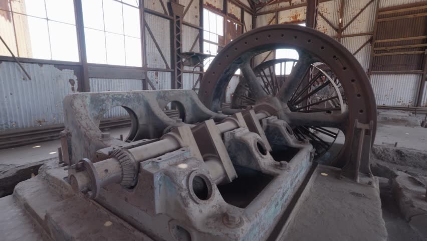 Humberstone Saltpeter Offices, Tarapaca, Iquique, Chile