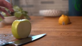 Chopping fruit, charcuterie board, fruit, snacks, healthy eating, knife, cutting, chopping fruit, food, board, wholesome ingredients, health - Powered by Shutterstock - Get 15% off with code: PIKWIZARD15