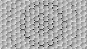 Modern futuristic background of white hexagons surface concept. Trendy technology background of white metallic grid. Seismic activity animation. Abstract hexagon geometric surface loop. 4k. - Powered by Shutterstock - Get 15% off with code: PIKWIZARD15