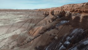 Little Painted Desert, Drone Footage, Arizona, USA, America.