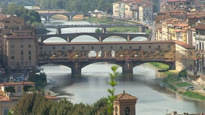 Bridge Ponte Vecchio in Florence, Italy
