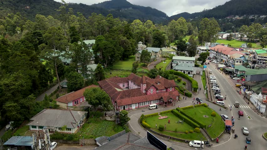 Post office building was constructed in 1894 by the British.in the city of Nuwara Eliya, Sri Lanka