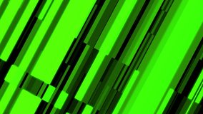 Lines animation video background. Green color motion wallpaper.