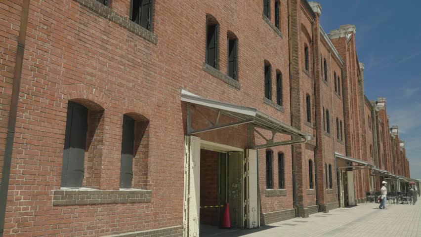 Yokohama Red Brick Warehouse in Yokohama City, Kanagawa Prefecture, Japan