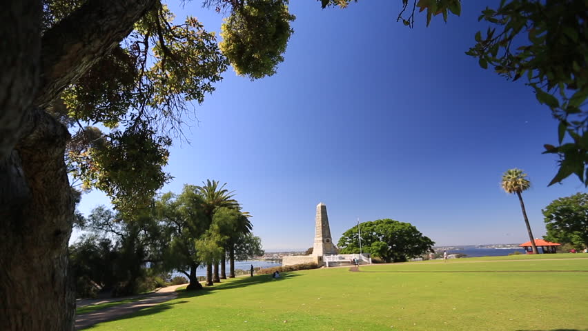 World war 2 war memorial in kings park botanic gardens, 6 November 1955, Perth city western of Australia