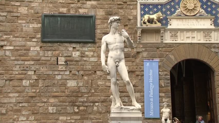 Statues at Piazza della Signoria. Florence. Italy