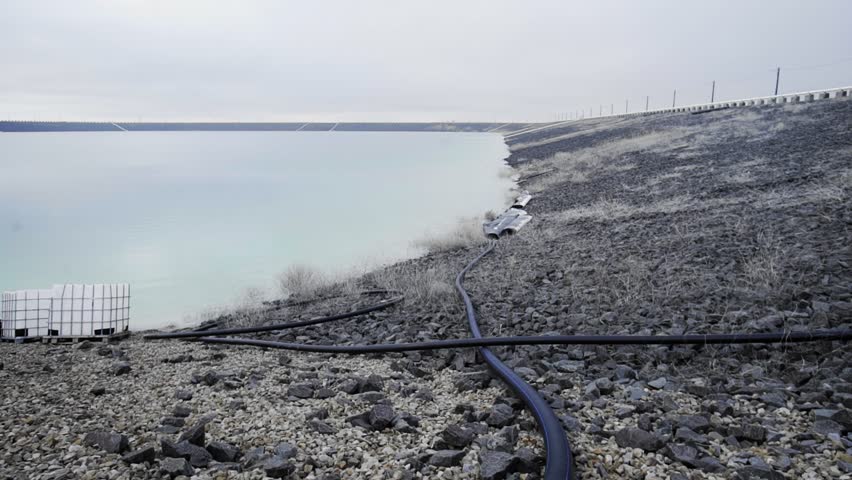 Reservoir an artificial reservoir for the accumulation and storage of water