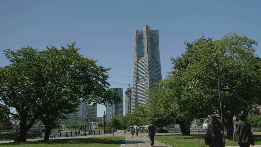 
Landmark Tower in Yokohama City, Kanagawa Prefecture, Japan Royalty-Free Stock Footage #3418650567