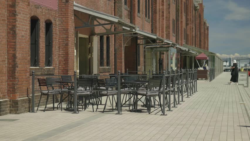 Red brick warehouse in Yokohama City, Kanagawa Prefecture, Japan