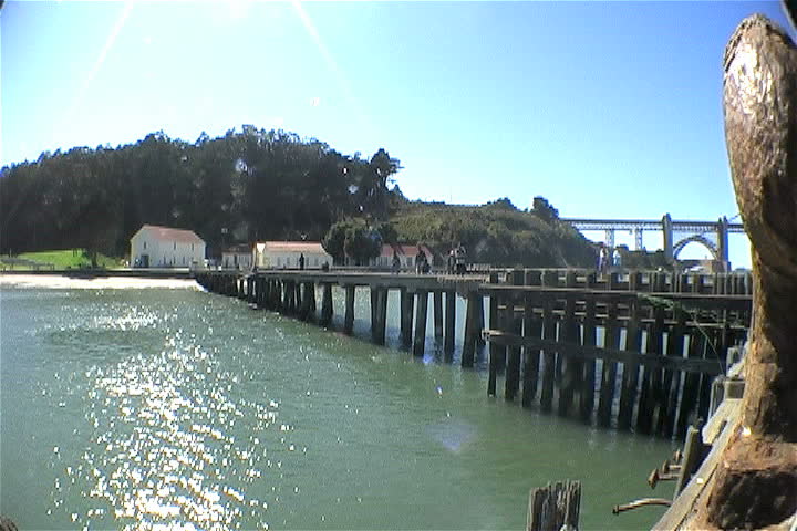 Pier View Over The shore