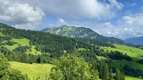 Take a look at the Swiss Alpine meadows. Here the mountains rise proudly to the sky with their ends, meadows spread freely like carpets of green velvet. This is the place where the soul finds garmony.