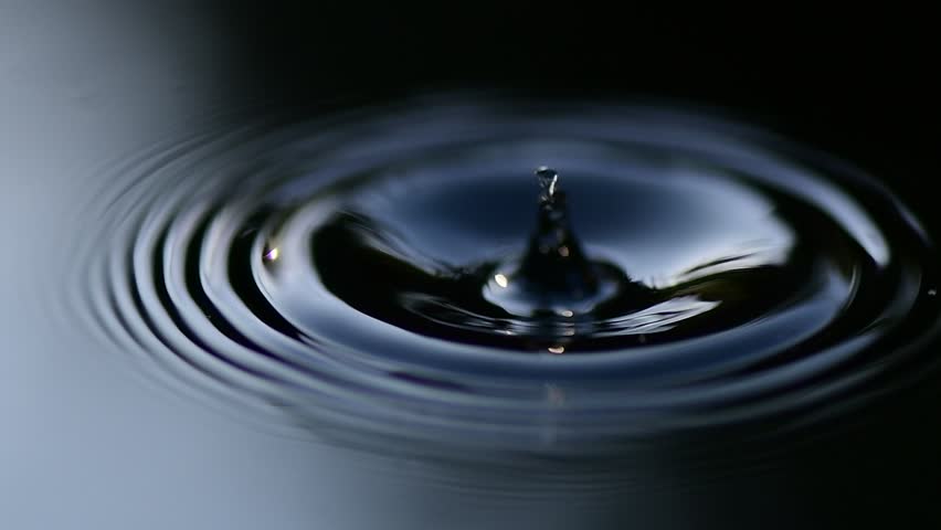 Slow Motion Water Drop Stock Footage Video (100% Royalty-free) 34188427 