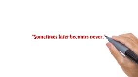 Whiteboard animation of motivational inspiring success quote - Powered by Shutterstock - Get 15% off with code: PIKWIZARD15