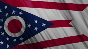 Ohio Waving Flag. National 3d Ohio Flag Waving. Ohio Flag 4k Resolution Background. Ohio Flag Closeup