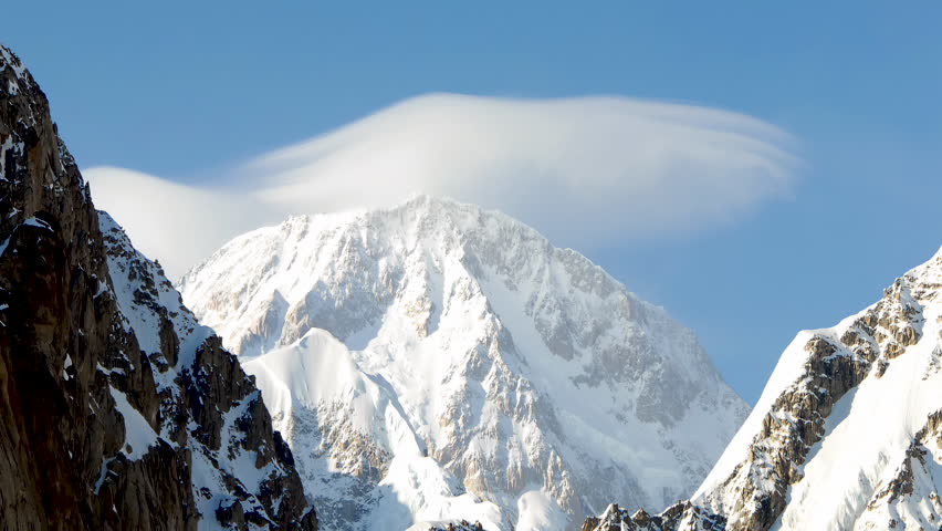 Denali Alaska Mountain Time lapse