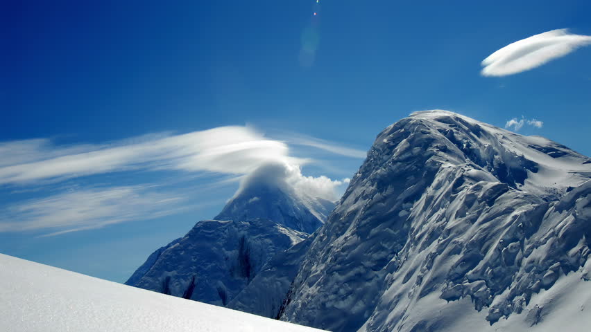 Denali Alaska Mountain Time lapse
