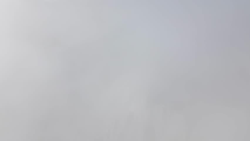 Cloudy Olympus Mount aerial landscape cinematic footage