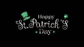 Happy St. Patrick's Day Text Animation - Powered by Shutterstock - Get 15% off with code: PIKWIZARD15