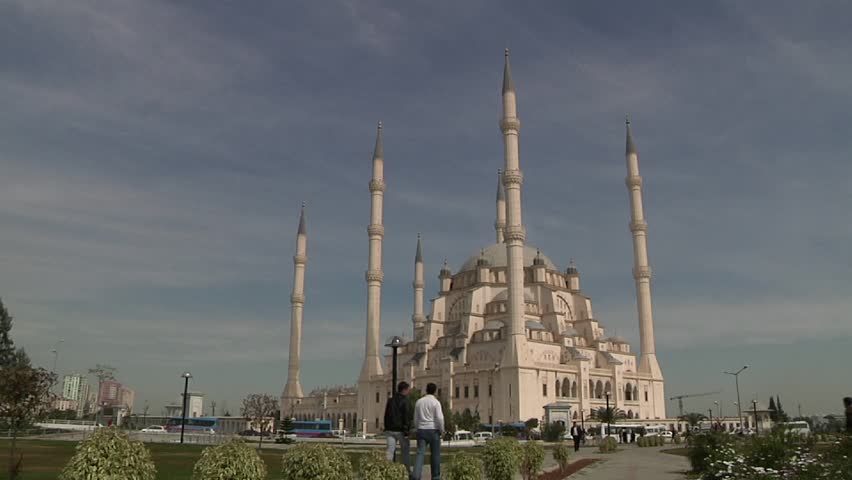 Mosque in Adana city.Turkey.
