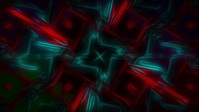 Colourful psychedelic kaleidoscope with abstract geometric patterns,  creating a mesmerising view through a portal. - Powered by Shutterstock - Get 15% off with code: PIKWIZARD15