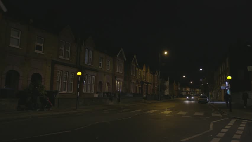 London Street Night