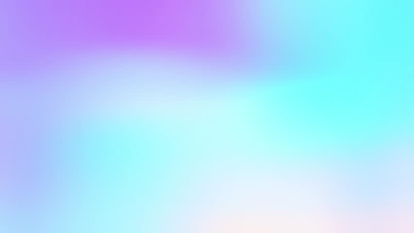 Abstract light animation. Blur in motion. Multicolored motion gradient lights soft background. holographic iridescent. gradient animation fluid. colors vary with position. smooth color transitions.