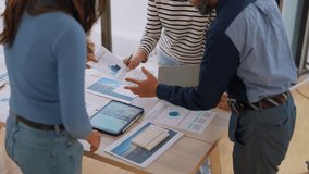 ESG environmental social governance ideas shring business discuss eco-friendly company meeting with business people implementing environmental protection for clean and sustainable future ecology - Powered by Shutterstock - Get 15% off with code: PIKWIZARD15