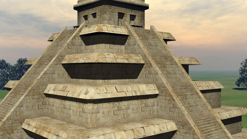 maya pyramid - 3d render Stock Footage Video (100% Royalty-free ...