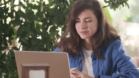 Attractive girl confesses her love through video communication, remote communication, love from a distance, valentine's day - Powered by Shutterstock - Get 15% off with code: PIKWIZARD15