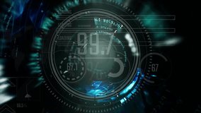 tunnel zoom with many coding programming software application and hud interface data computing overlay - Powered by Shutterstock - Get 15% off with code: PIKWIZARD15