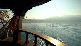 video from aboard a old sailing ship - Powered by Shutterstock - Get 15% off with code: PIKWIZARD15