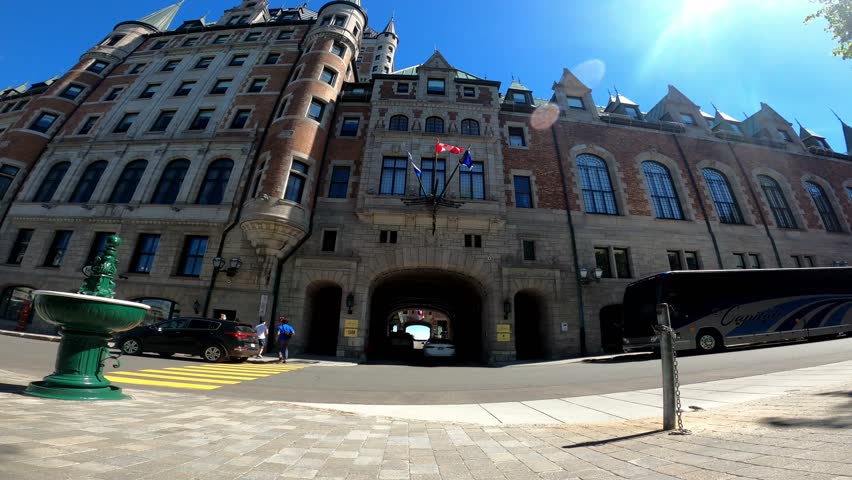 Quebec, Quebec - June 06 2022 - Quebec 249 Chateau Frontenac Quebec QC