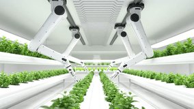 Smart robotic farmers concept, robot farmers, Agriculture technology, Farm automation - Powered by Shutterstock - Get 15% off with code: PIKWIZARD15
