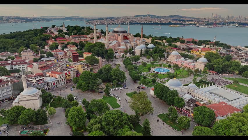 Hagia Sophia, located in the historic peninsula of Istanbul, is a historic structure that served as both a church and a mosque over the course of many years. The full name of Hagia Sophia is "Ayasofya