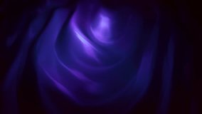 Purple silky liquid, motion graphics background. An abstract motion graphics loop ideal as a logo or intro backdrop