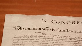 Declaration of independence document congress july 4 1776 - Powered by Shutterstock - Get 15% off with code: PIKWIZARD15