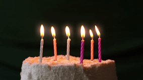 Blowing out candles on a birthday cake - Powered by Shutterstock - Get 15% off with code: PIKWIZARD15
