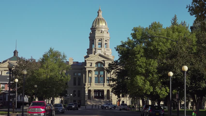 The State Capitol Building at Cheyenne Wyoming, USA