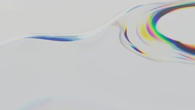 3D render clear water in glass in reflection, 4K abstract animation - Powered by Shutterstock - Get 15% off with code: PIKWIZARD15