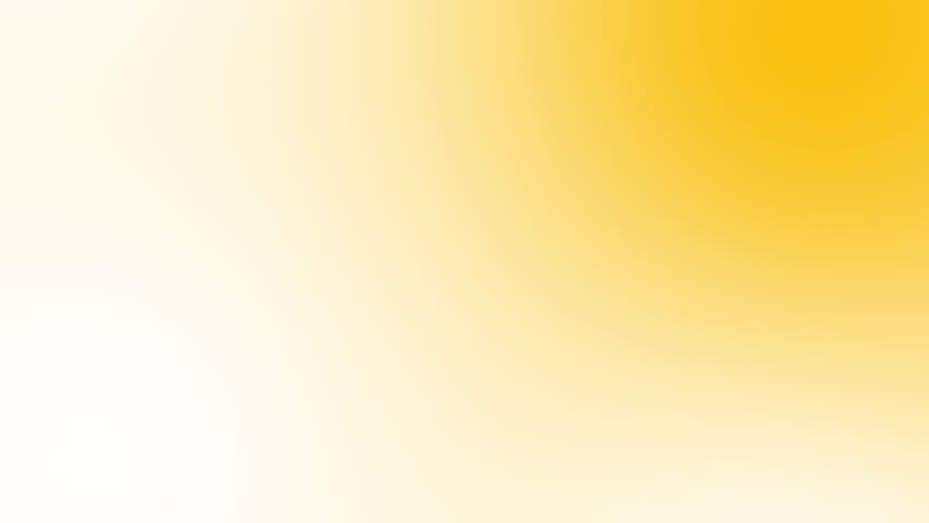 Abstract yellow white colors gradient animated background and light texture. High quality animation.