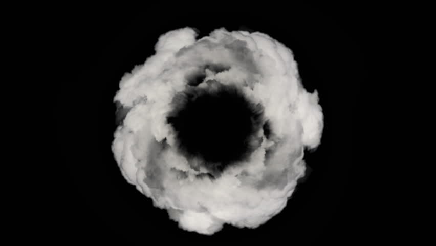 Cloud Ring Energy Vortex Loop Animation Royalty-Free Stock Footage #3426437029