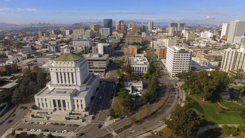 Oakland California Downtown City Skyline Lake Merritt San Francisco