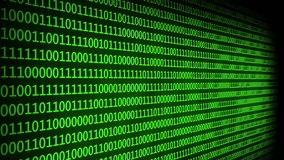 0 and 1 digits blink processing computer task. Cyberspace binary matrix digital bits 0 1 code technology rain green screen. - Powered by Shutterstock - Get 15% off with code: PIKWIZARD15