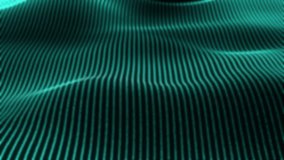 Futuristic abstract waveform . Abstract color digital connection moving dots and lines, Network connection structure with Graphic Particle background, - Powered by Shutterstock - Get 15% off with code: PIKWIZARD15