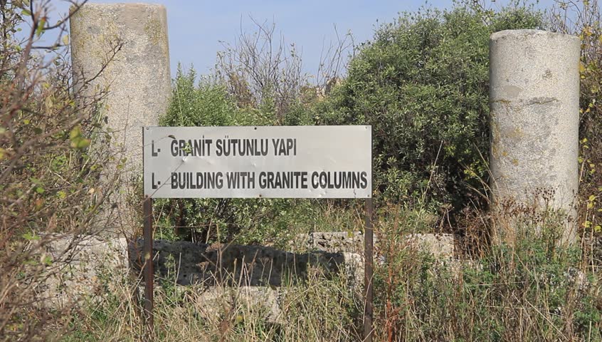 Columns in Silyon, Turkey