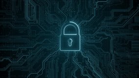 Security hologram virtual hud pin with shield and lock. Concept of finance data privacy and smartphone VPN service protection. Blockchain and secure crypto wallet background - Powered by Shutterstock - Get 15% off with code: PIKWIZARD15