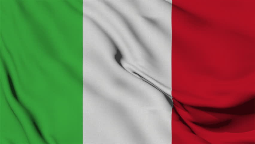 Animation Slow motion loop of an Italy flag waving in the wind, High quality looped video footage 4k Royalty-Free Stock Footage #3427637931