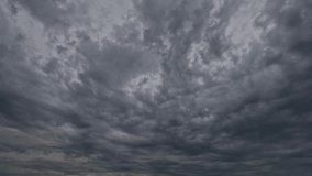 timelapse video background - beautiful cloudiness natural scene - loop video
